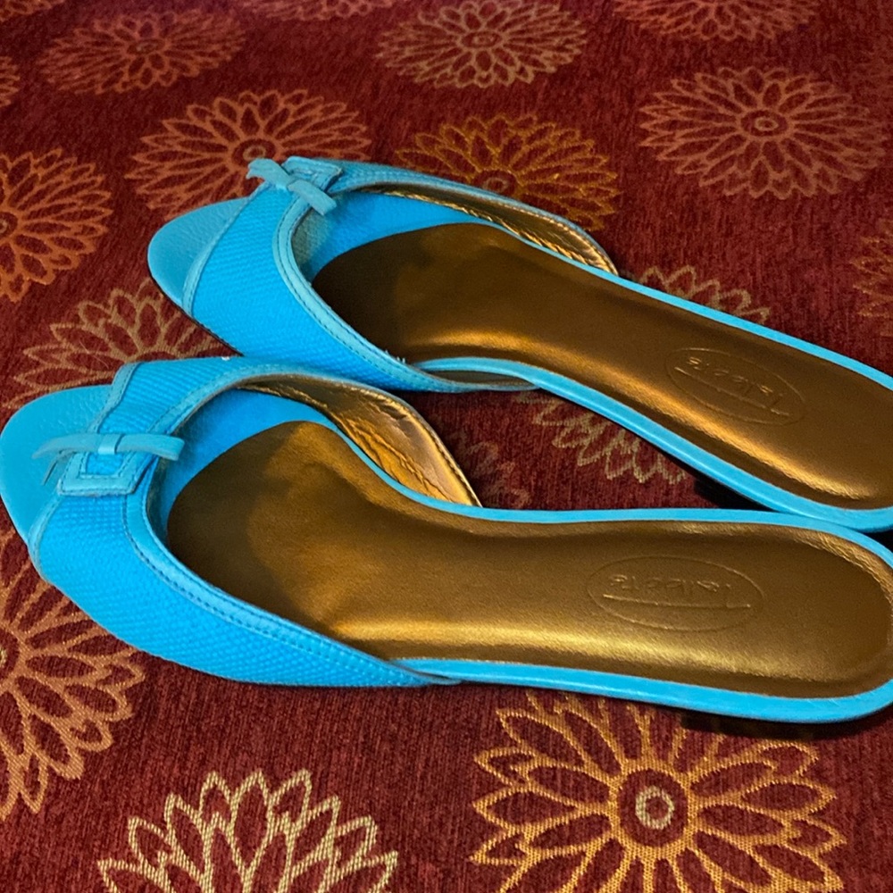 Beautiful blue Talbots sandals